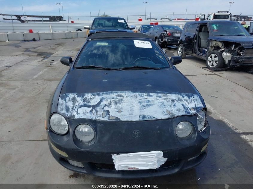 1999 Toyota Celica Gt VIN: JT5FG02T3X0055772 Lot: 39238328