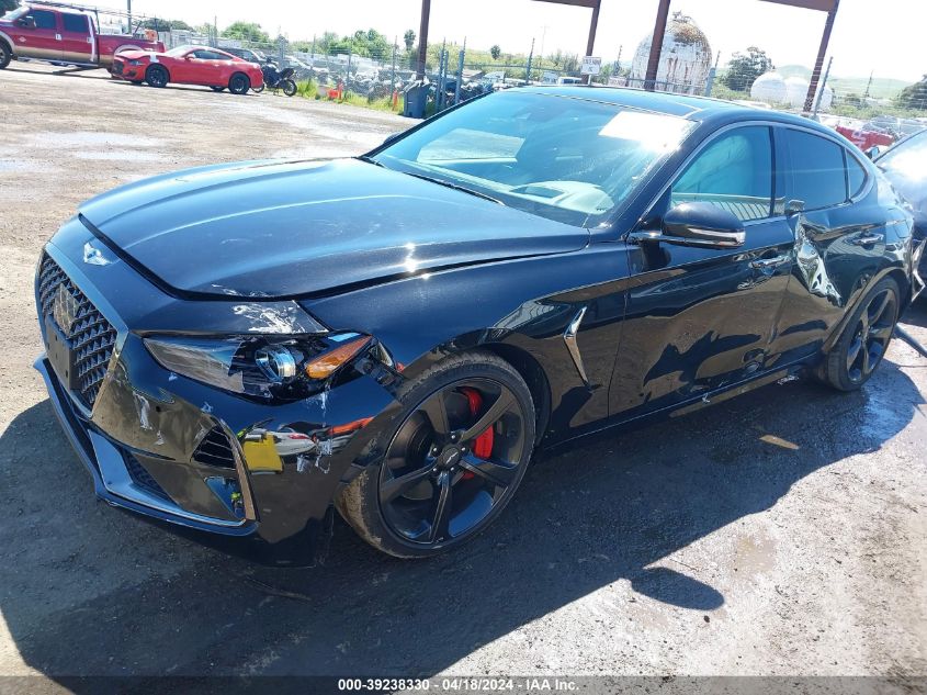 2019 Genesis G70 3.3T Advanced VIN: KMTG34LE5KU024909 Lot: 39238330