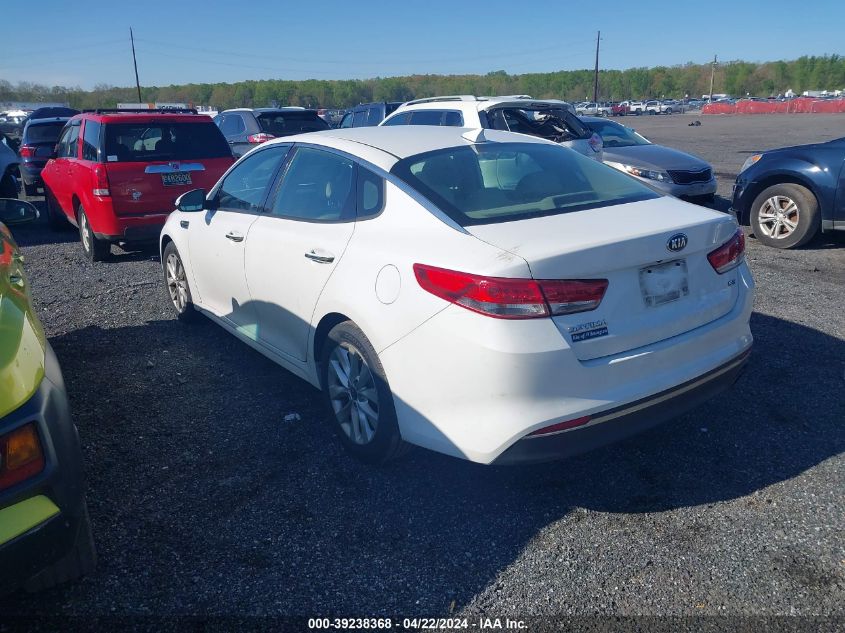 2016 Kia Optima Ex VIN: 5XXGU4L37GG080499 Lot: 39238368