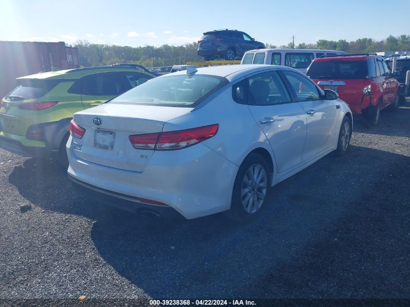 2016 Kia Optima Ex VIN: 5XXGU4L37GG080499 Lot: 39238368