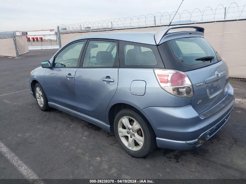 2005 Toyota Matrix Xr VIN: 2T1KR32E85C327283 Lot: 39238370