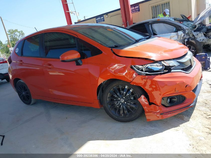 2018 Honda Fit Sport VIN: 3HGGK5H71JM707244 Lot: 39238386