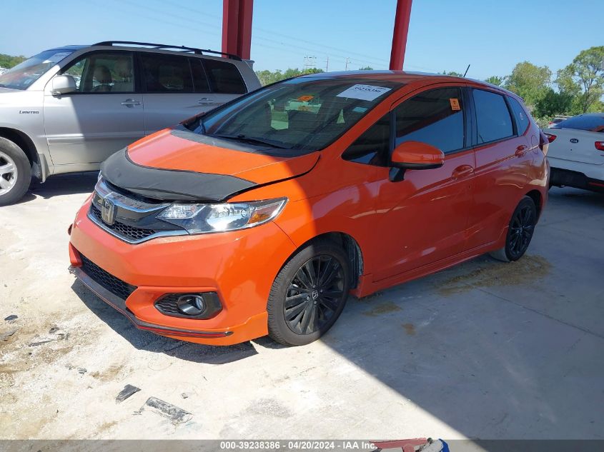 2018 Honda Fit Sport VIN: 3HGGK5H71JM707244 Lot: 39238386