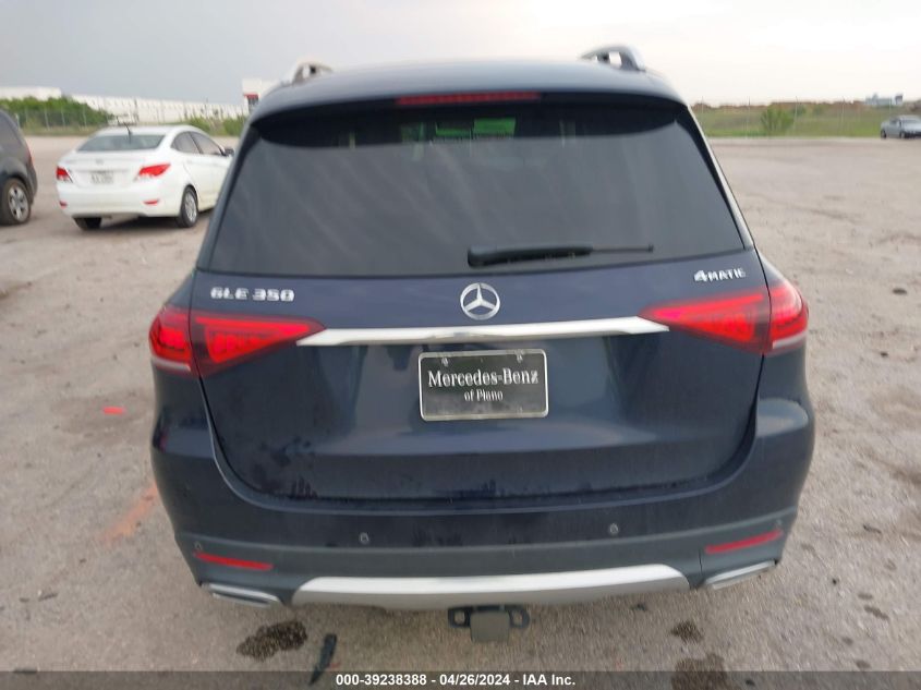 2020 Mercedes-Benz Gle 350 4Matic VIN: 4JGFB4KBXLA072862 Lot: 39238388