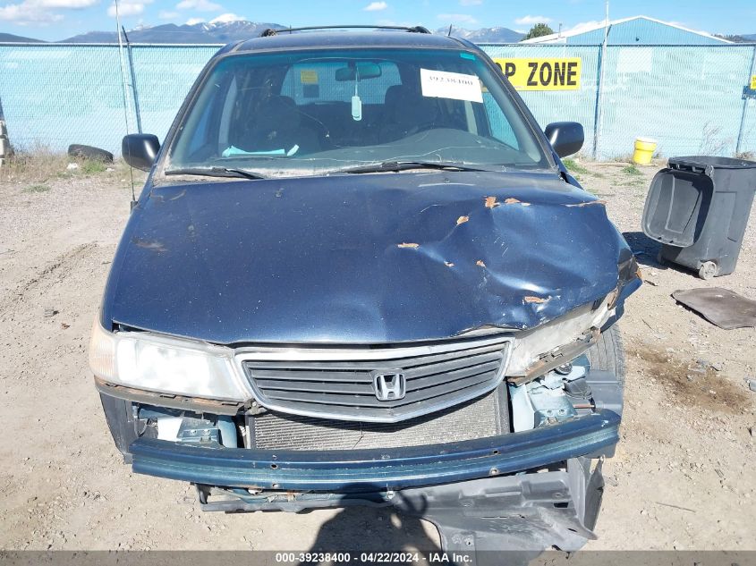2000 Honda Odyssey Lx VIN: 2HKRL1853YH521068 Lot: 39238400