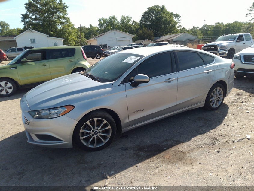 VIN 3FA6P0LU9HR385306 2017 FORD FUSION HYBRID SE