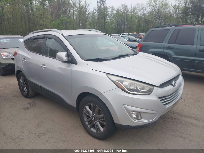2015 Hyundai Tucson Se VIN: KM8JU3AG3FU011058 Lot: 39238405