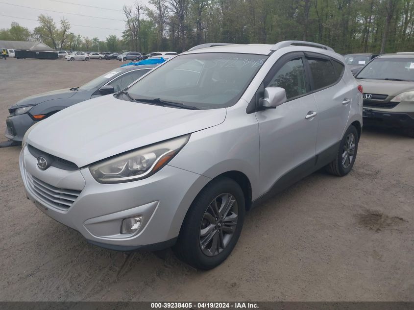 2015 Hyundai Tucson Se VIN: KM8JU3AG3FU011058 Lot: 39238405