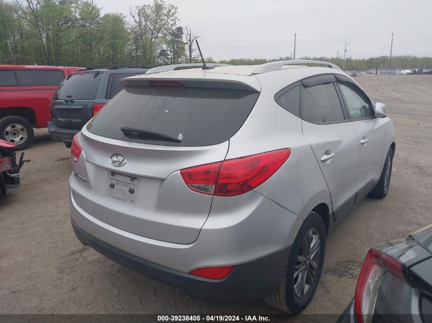2015 Hyundai Tucson Se VIN: KM8JU3AG3FU011058 Lot: 39238405