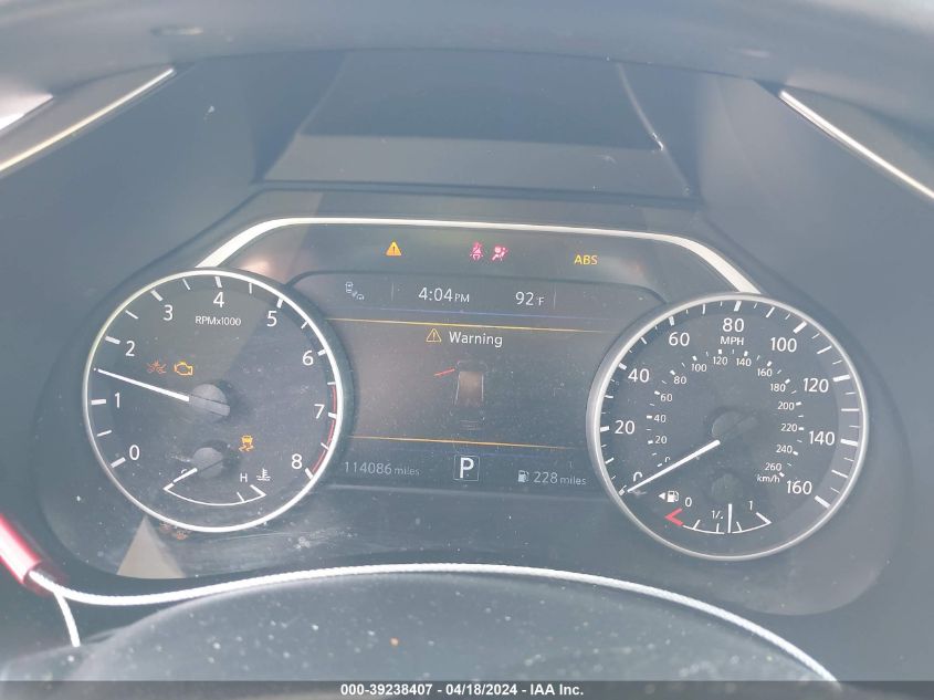 2017 Nissan Murano Platinum VIN: 5N1AZ2MH3HN187654 Lot: 39238407