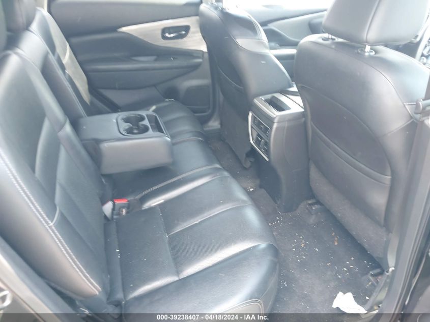 2017 Nissan Murano Platinum VIN: 5N1AZ2MH3HN187654 Lot: 39238407