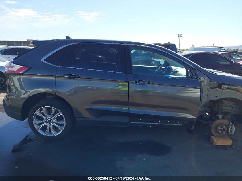 2019 Ford Edge Titanium VIN: 2FMPK3K96KBC02635 Lot: 39238412