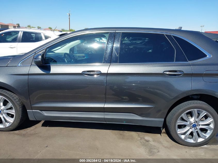 2019 Ford Edge Titanium VIN: 2FMPK3K96KBC02635 Lot: 39238412