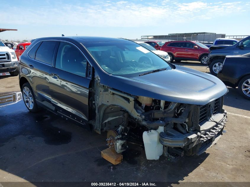 2019 Ford Edge Titanium VIN: 2FMPK3K96KBC02635 Lot: 39238412
