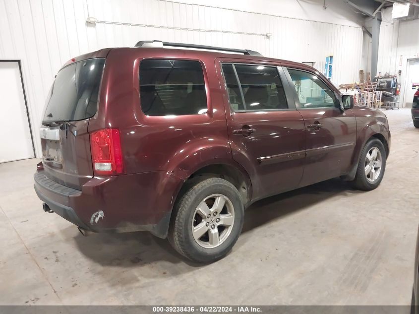 2009 Honda Pilot Ex-L VIN: 5FNYF48669B029101 Lot: 51195274
