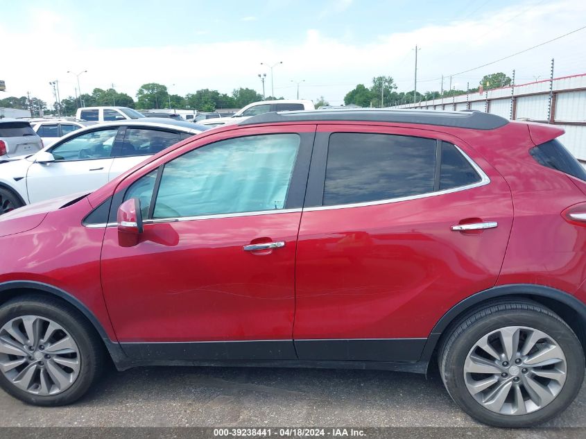 2019 Buick Encore Fwd Preferred VIN: KL4CJASB4KB701608 Lot: 39238441