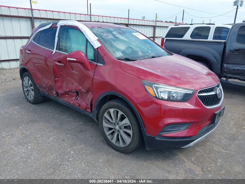 2019 Buick Encore Fwd Preferred VIN: KL4CJASB4KB701608 Lot: 39238441