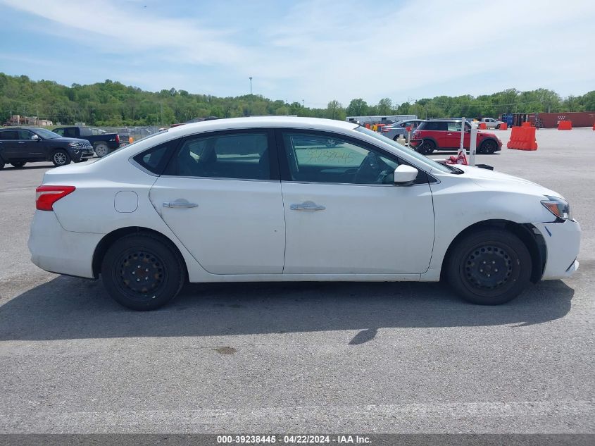 2019 Nissan Sentra S VIN: 3N1AB7AP7KY268803 Lot: 39238445