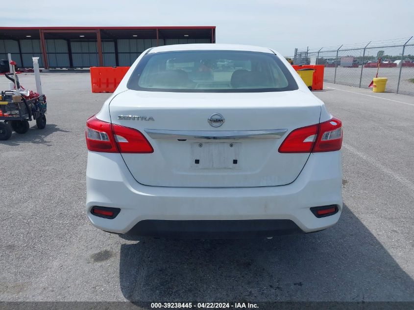 2019 Nissan Sentra S VIN: 3N1AB7AP7KY268803 Lot: 39238445