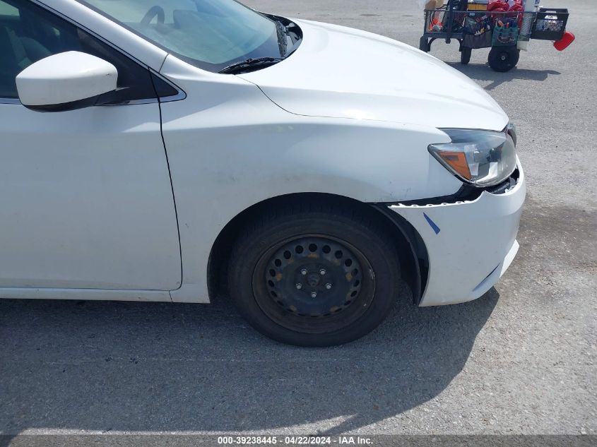 2019 Nissan Sentra S VIN: 3N1AB7AP7KY268803 Lot: 39238445