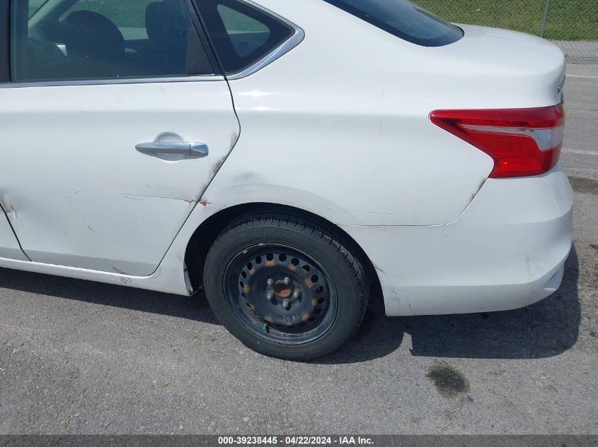 2019 Nissan Sentra S VIN: 3N1AB7AP7KY268803 Lot: 39238445