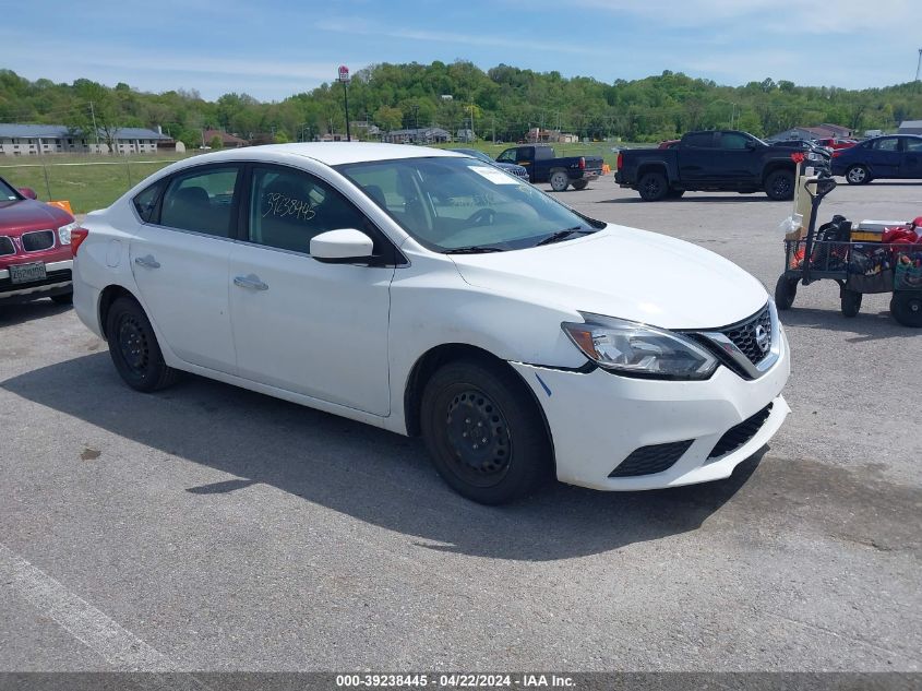 2019 Nissan Sentra S VIN: 3N1AB7AP7KY268803 Lot: 39238445