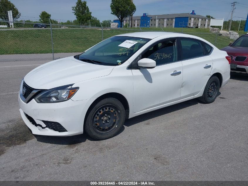 2019 Nissan Sentra S VIN: 3N1AB7AP7KY268803 Lot: 39238445