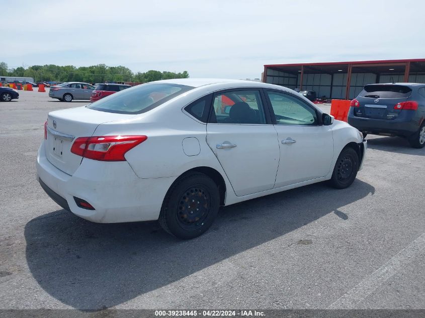 2019 Nissan Sentra S VIN: 3N1AB7AP7KY268803 Lot: 39238445