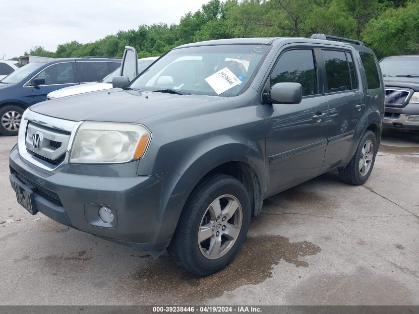 2009 Honda Pilot Ex VIN: 5FNYF38429B019531 Lot: 39238446