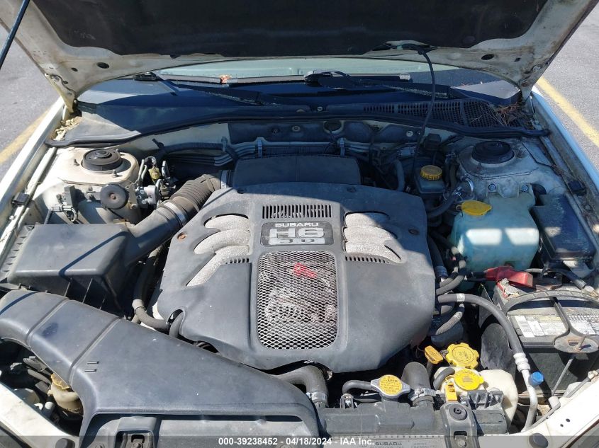 2001 Subaru Outback H6-3.0 VIN: 4S3BH896017666081 Lot: 39238452