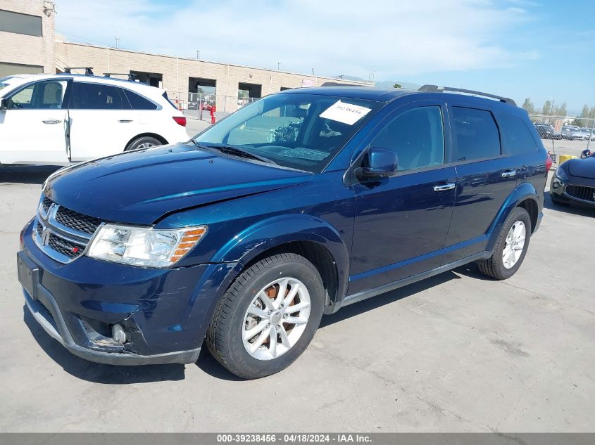 2015 Dodge Journey Sxt VIN: 3C4PDDBG8FT554502 Lot: 39238456