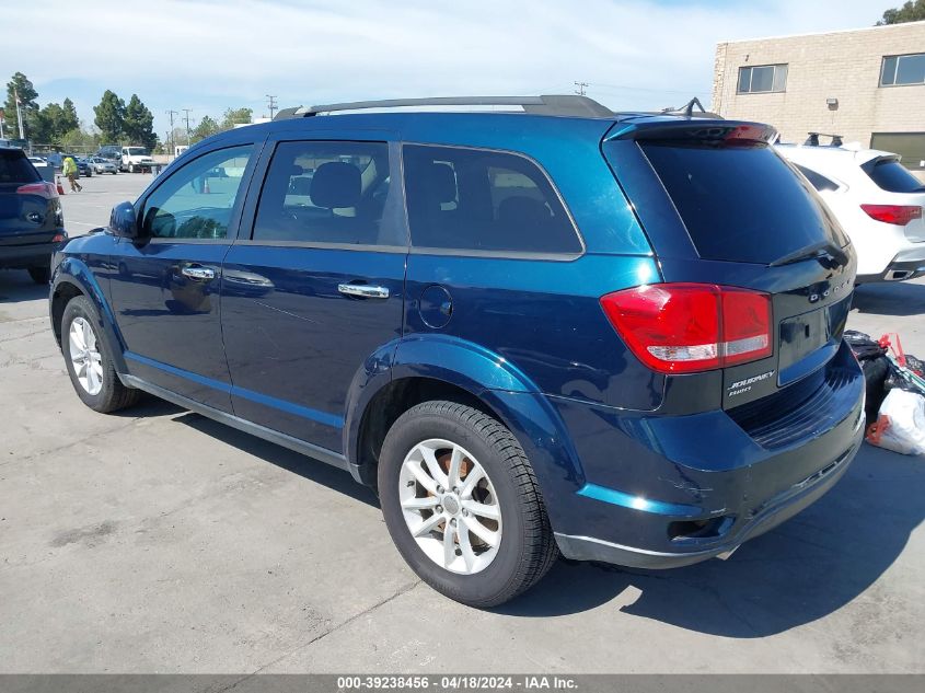 2015 Dodge Journey Sxt VIN: 3C4PDDBG8FT554502 Lot: 39238456