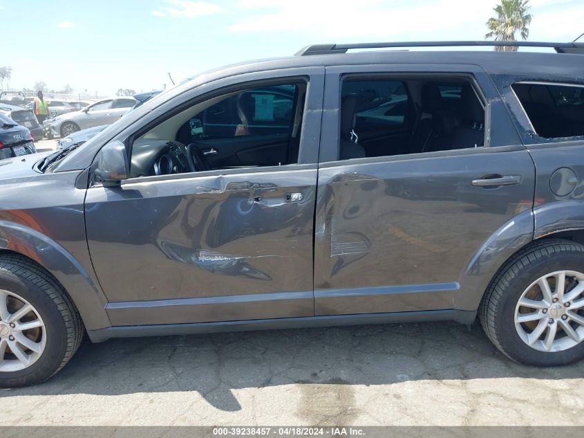 2017 Dodge Journey Sxt VIN: 3C4PDCBG9HT526589 Lot: 39238457