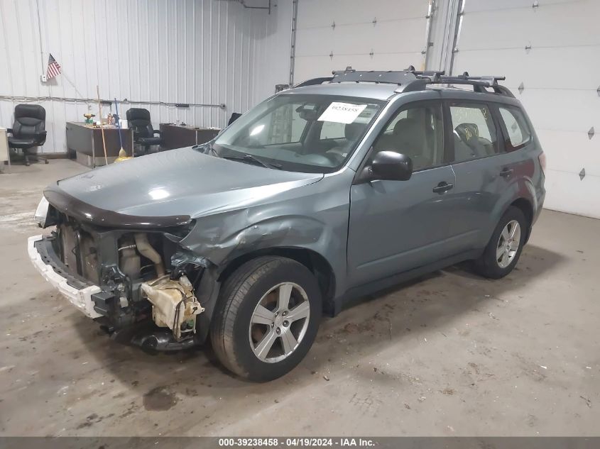 2012 Subaru Forester 2.5X VIN: JF2SHBBC3CH402798 Lot: 39238458