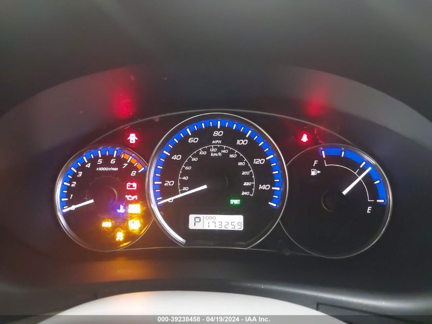 2012 Subaru Forester 2.5X VIN: JF2SHBBC3CH402798 Lot: 39238458