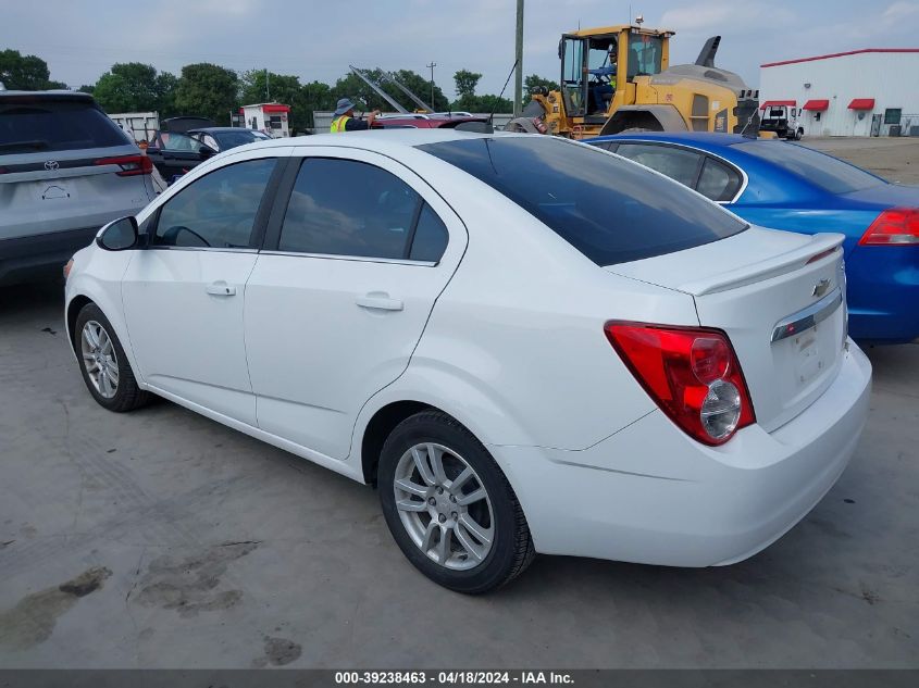 2015 Chevrolet Sonic Lt Auto VIN: 1G1JC5SH9F4149156 Lot: 39238463