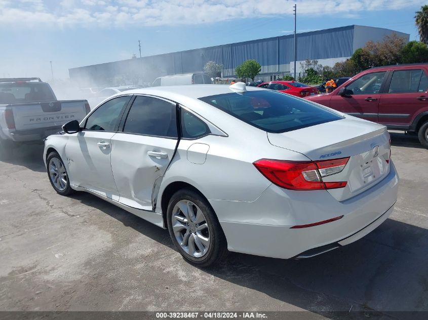 2020 Honda Accord Lx VIN: 1HGCV1F18LA092866 Lot: 51647834