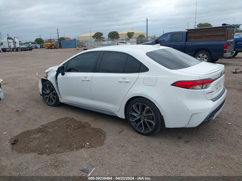 VIN 5YFS4MCE4MP065179 2021 TOYOTA COROLLA SE