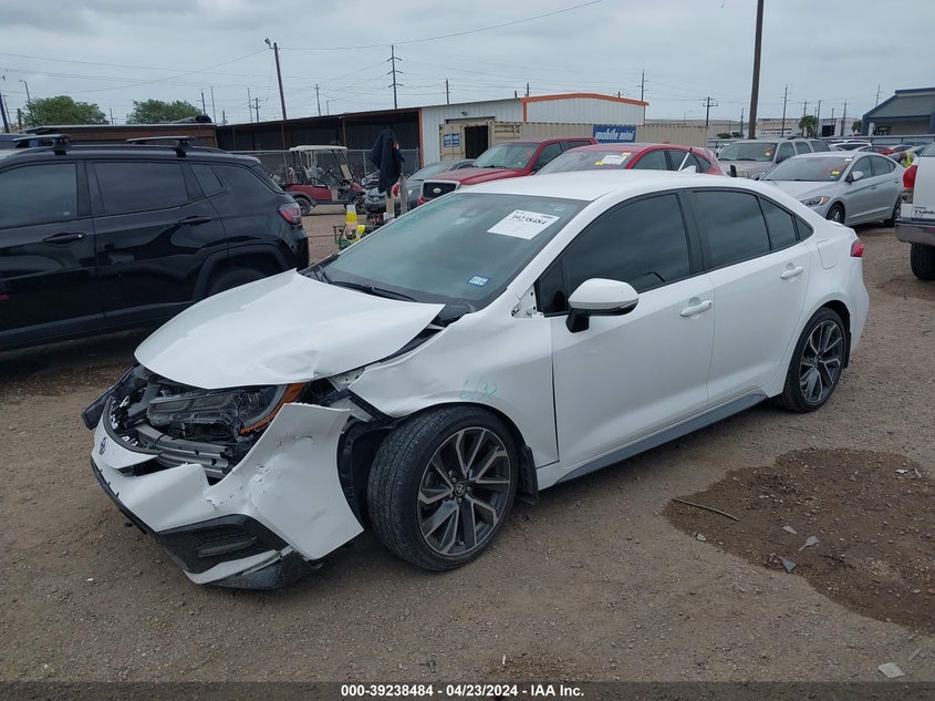 VIN 5YFS4MCE4MP065179 2021 TOYOTA COROLLA SE