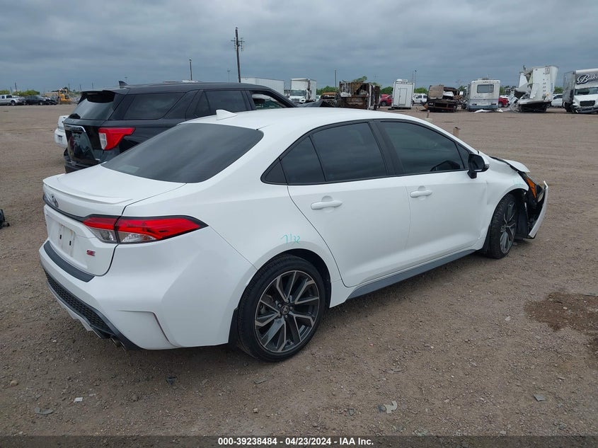 VIN 5YFS4MCE4MP065179 2021 TOYOTA COROLLA SE