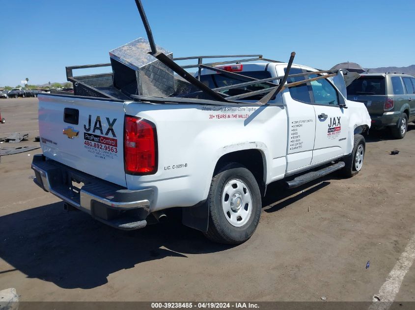 2018 Chevrolet Colorado Wt VIN: 1GCHSBENXJ1137858 Lot: 39238485