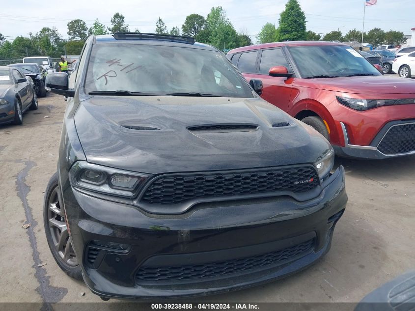 2022 Dodge Durango R/T Awd VIN: 1C4SDJCT5NC221561 Lot: 39238488