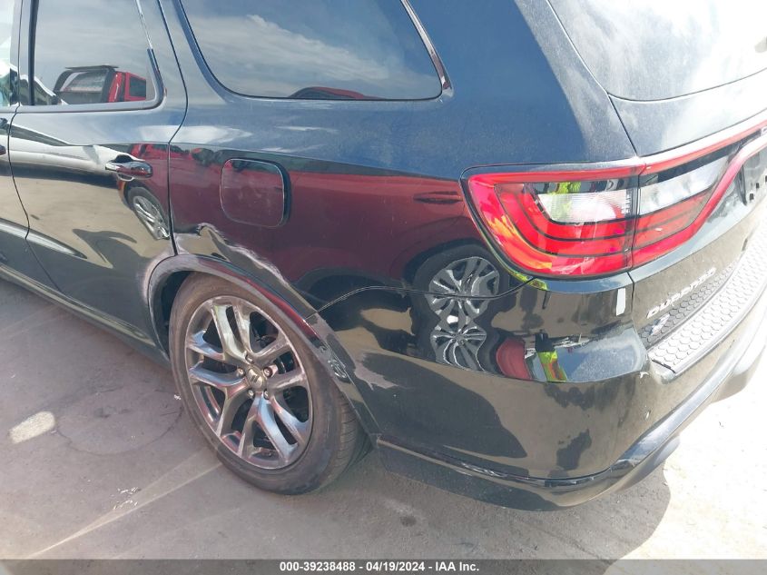 2022 Dodge Durango R/T Awd VIN: 1C4SDJCT5NC221561 Lot: 39238488