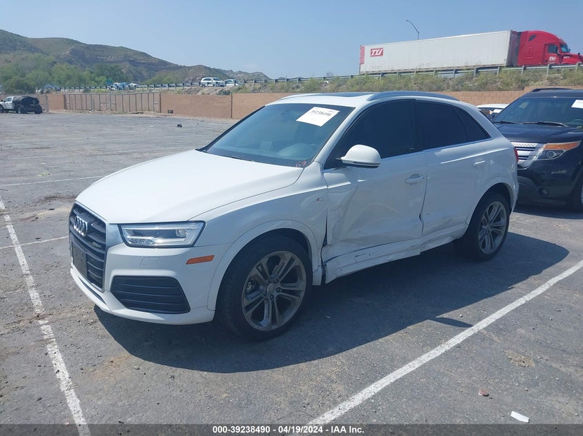 2018 Audi Q3 VIN: WA1JCCFS1JR004040 Lot: 39238490