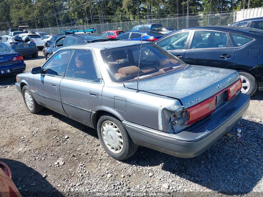 1990 Lexus Es 250/250 Se-R VIN: JT8VV22T4L0099984 Lot: 39238491