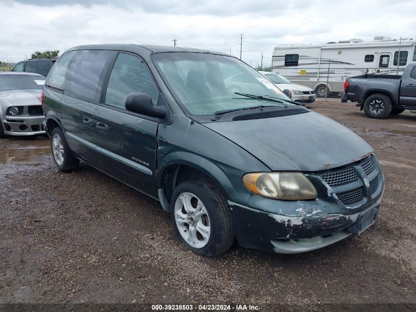 2001 Dodge Caravan Se VIN: 1B4GP25BX1B205375 Lot: 44613894