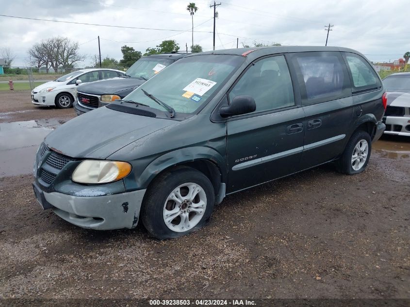 2001 Dodge Caravan Se VIN: 1B4GP25BX1B205375 Lot: 44613894