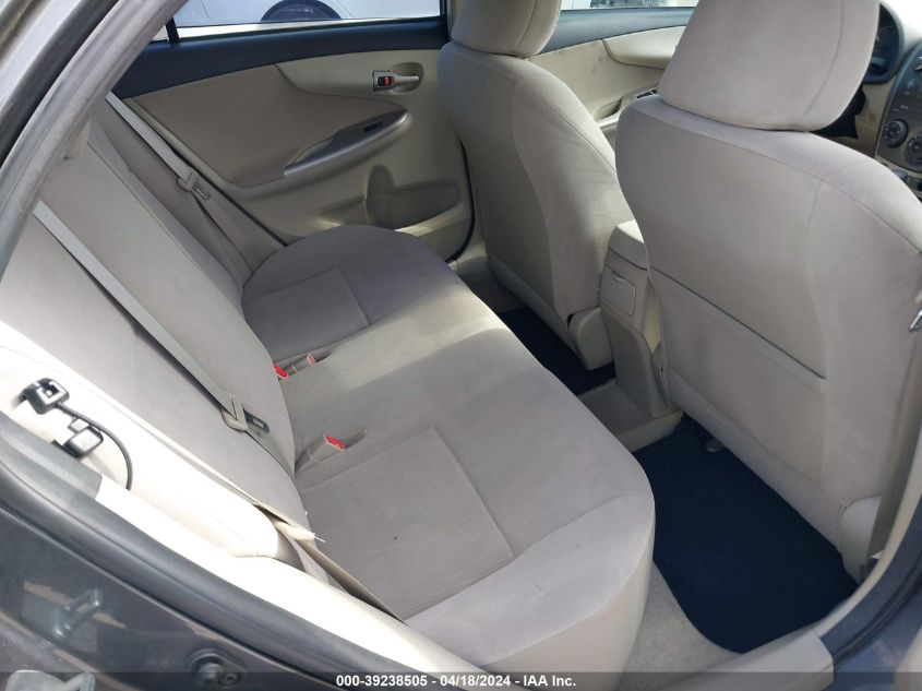 2011 Toyota Corolla Le VIN: JTDBU4EE2B9127839 Lot: 39238505