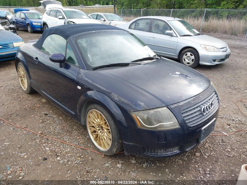 2002 Audi Tt 1.8L VIN: TRUTC28N921012005 Lot: 49553444