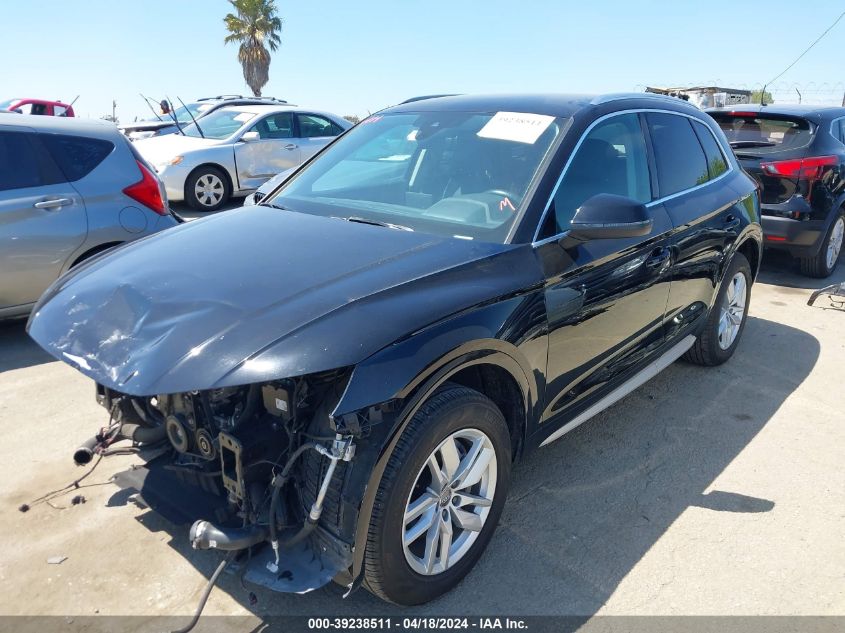 2020 Audi Q5 Premium 45 Tfsi Quattro S Tronic/Titanium Premium 45 Tfsi Quattro S Tronic VIN: WA1ANAFY3L2044084 Lot: 39238511